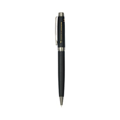 Luxe Recycled Brass Pillar Ballpoint custom branded promotional pens