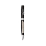 Luxe Recycled Stainless Steel Ballpoint custom branded promotional pens — 1
