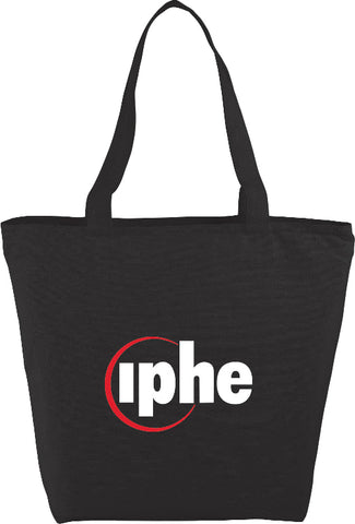 Maine 8oz Cotton Canvas Zippered Tote custom branded promotional totes