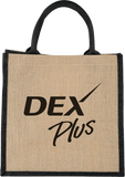 Medium Jute Gift Tote custom branded promotional totes — 1