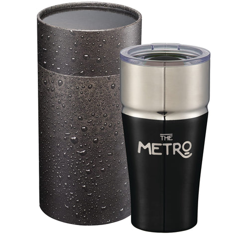 Milo Copper Tumbler 20oz With Cylindrical Box custom branded promotional drinkware