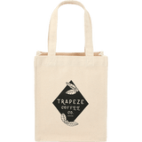 Mini 10oz Cotton Gift Tote custom branded promotional totes — 1