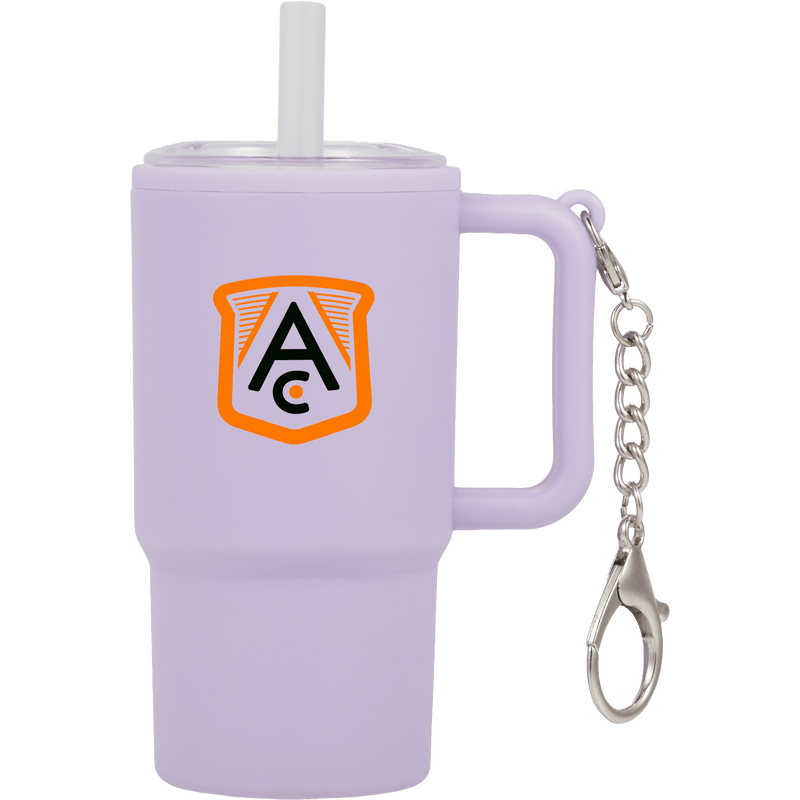 Mini 4 oz Keychain Straw Tumbler custom branded promotional drinkware