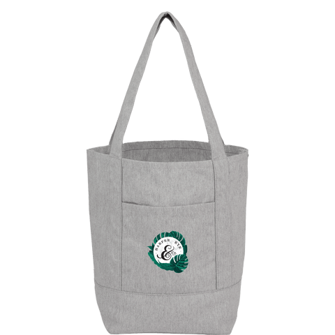 Mini 6 oz Recycled Cotton Canvas Tote custom branded promotional totes