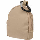 Mini Backpack Bag Charm in Natural — supplier blank view