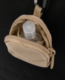 Mini Backpack Bag Charm in Natural — supplier blank view