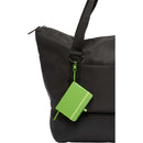 Mini Recycled Notebook with Clip in Lime — supplier blank view