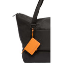 Mini Recycled Notebook with Clip in Orange — supplier blank view