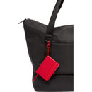 Mini Recycled Notebook with Clip in Red — supplier blank view