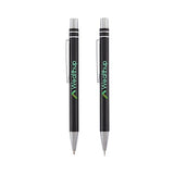 Mod Recycled Pen and Pencil Gift Set custom branded promotional pens — 1