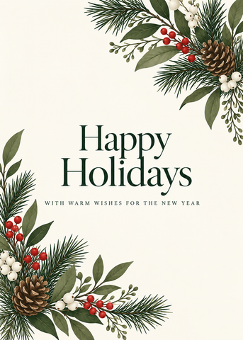 Folded Standard front — Winter Botanicals - FT202
