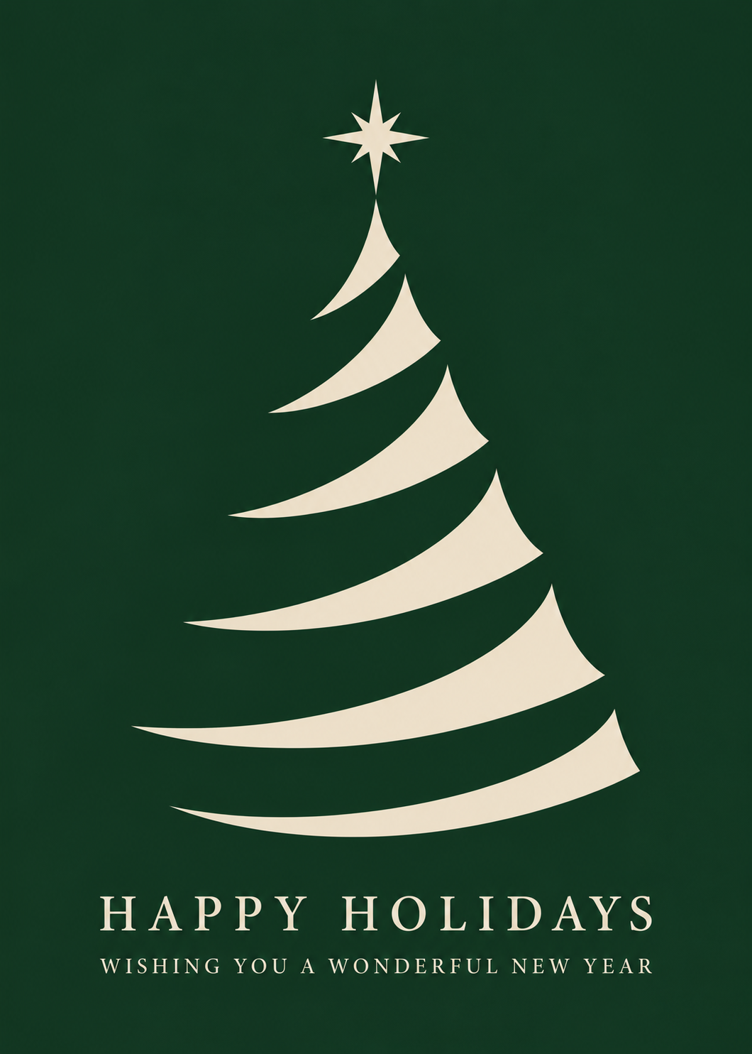 Flat Standard front — Modern Evergreen - FT204