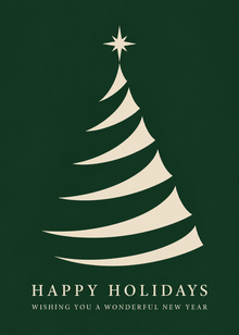 Folded Standard front — Modern Evergreen - FT204