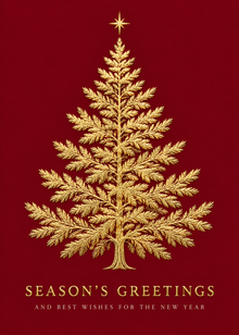 Flat Foil front — Evergreen Elegance - FT201