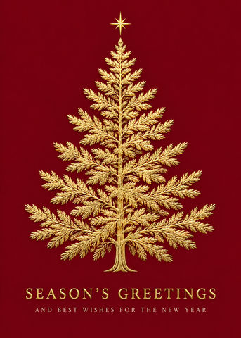 Flat Foil front — Evergreen Elegance - FT201