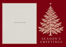 Flat Standard front — Evergreen Elegance Photo Holiday Cards - PH201