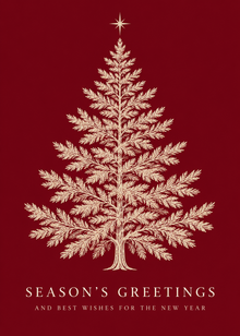 Folded Standard front — Evergreen Elegance - FT201