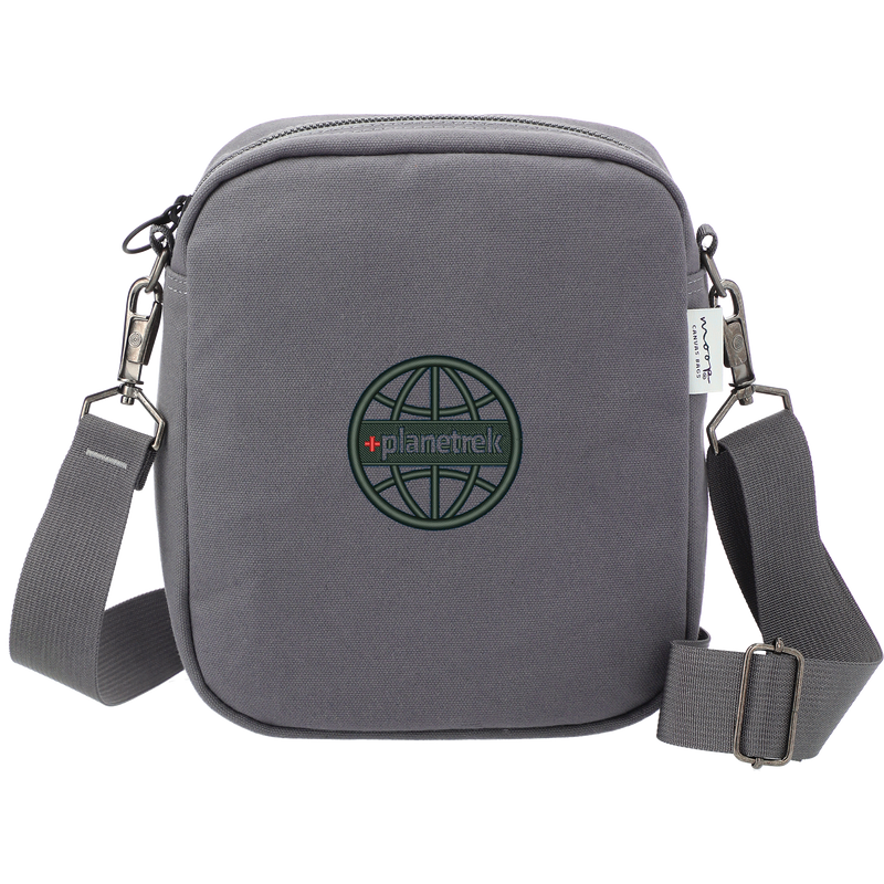 Moop® Wayfinder Crossbody Tote custom branded promotional totes