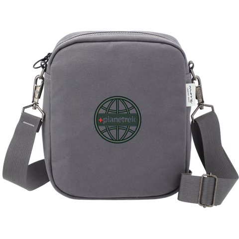 Moop® Wayfinder Crossbody Tote custom branded promotional totes