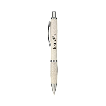 Nash Wheat Straw Ballpoint custom branded promotional pens