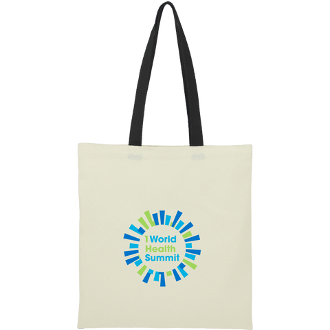 Nebraska 4oz Recycled Cotton Convention Tote custom branded promotional totes