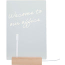 Note Brite LightUp Acrylic Dry Erase Board SM-2948 Clear (CL) supplier product view 8