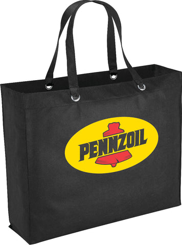 Oak Non-Woven Shopper Tote custom branded promotional totes