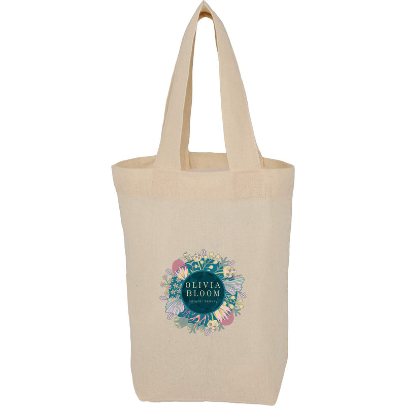 Organic 4oz Cotton Mini Tote custom branded promotional totes