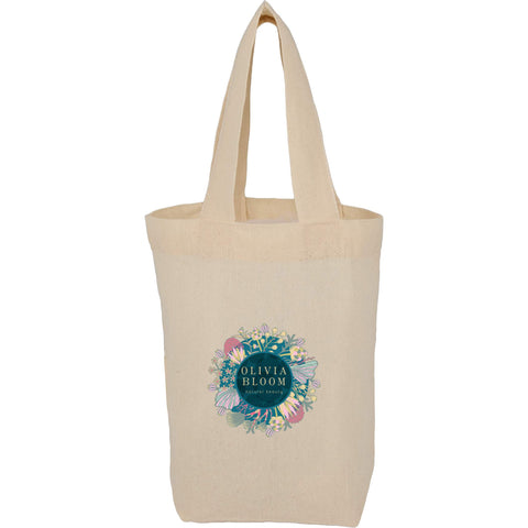 Organic 4oz Cotton Mini Tote custom branded promotional totes