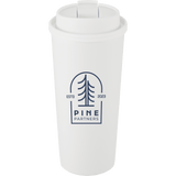 Oscar 16 oz Vacuum Insulated Tumbler with Slide Lid custom branded promotional drinkware — 1
