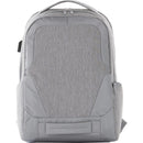 Overland TSA Friendly 17" Laptop Backpack with USB Port — Gray (GY) — blank front view