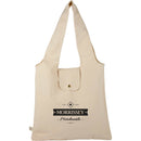 Packable 8oz Organic Cotton Tote custom branded promotional totes
