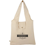 Packable 8oz Organic Cotton Tote custom branded promotional totes — 1