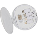 Pad Pal 15W Wireless Charging Pad & 65W Cable Kit 7143-80WH White (WH), supplier product view 13