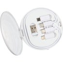 Pad Pal 15W Wireless Charging Pad & 65W Cable Kit 7143-80WH White (WH), supplier product view 15