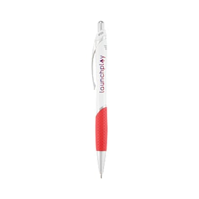 Pivot Color Accent Recycled Gel Pen custom branded promotional pens