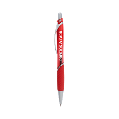 Pivot Translucent Recycled Gel Pen custom branded promotional pens