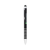 Preston Dual Ballpoint Stylus custom branded promotional pens — 1