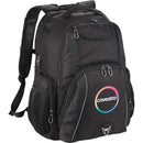 Rainier TSA Friendly 17" Laptop Backpack — Black (BK) — decorated product view