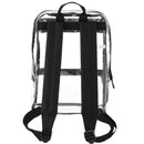 Rally Slim Backpack — Black (BK) — blank back view
