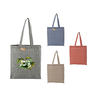 Recycled 5oz Cotton Twill Tote custom branded promotional product