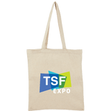 Recycled 6oz Cotton Twill Convention Tote custom branded promotional totes — 1