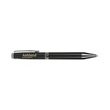 Recycled Brass Ultra Gel Ballpoint custom branded promotional pens — 1