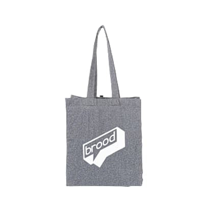 Recycled Cotton Grocery Tote Bag 7oz custom branded promotional product