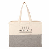 Recycled Cotton Utility Tote 10oz custom branded promotional totes — 1