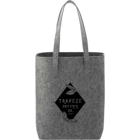 Recycled Felt Shopper Tote custom branded promotional totes