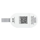 Redi iWatch USB Charger in White — supplier blank back view