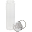 Reef 30oz Recycled Tritan Bottle — Clear — bottle opening with screw-on lid removed