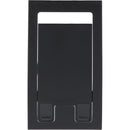 reFlex Foldable Eco Phone Stand in Black — supplier blank front view