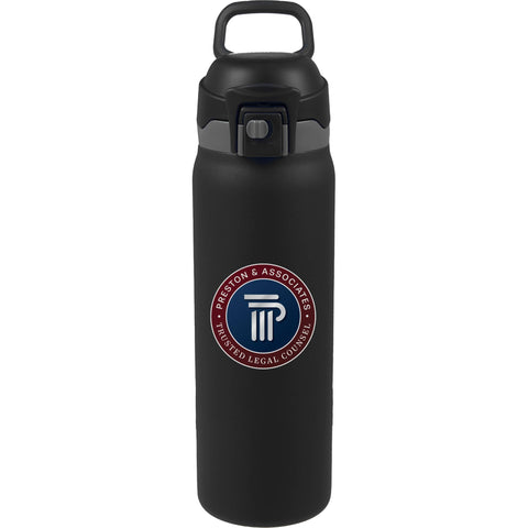 Rhine 2-in-1 Vacuum Eco-Friendly Bottle 30 oz custom branded promotional drinkware